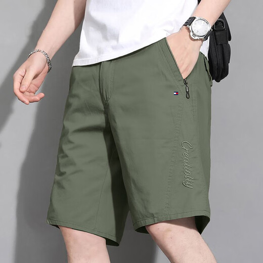 Tommybull American Tommy Tommy Summer Nuevos pantalones cortos informales de los hombres de moda