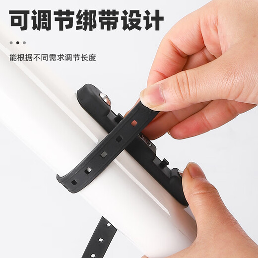 Shantou Lincun bicycle water bottle rack without drilling, mountain bike road bike water bottle and cup holder, adjustable riding bracket, black + blue and red water bottle rack