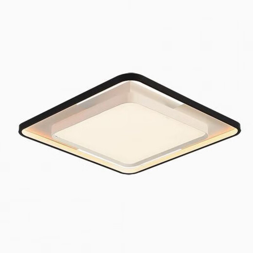 
Leshi Lighting 2025 new store Guanghui WCX11965 living room lights home bedroom ceiling light modern and simple Guanghui 1095*695mm-160W-white + black