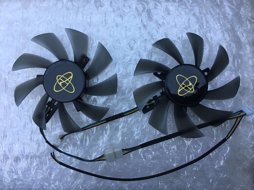 Sapphire Original HD6850 Black Diamond Fan HD7870 Platinum Versión R9 270 R9 280 Gráfico Fan de ventilador