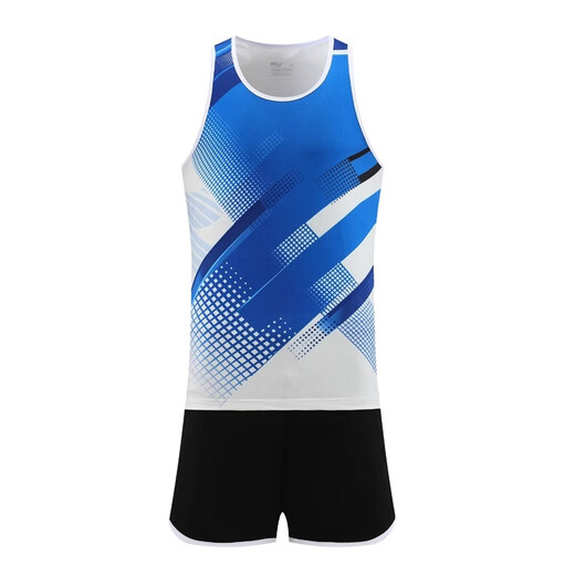 Costume d'athlétisme rapide pour hommes et femmes entraînant la forme de fitness vestige des vêtements pour enfants sprint marathon coulant compétition sportive compétition sportive costume de style masculin (couleur) 691 3xl