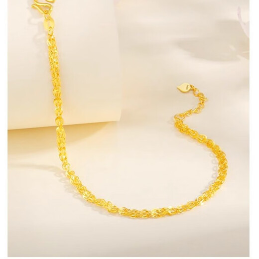 ARY Pure Gold 999 Phoenix Tail Gold Bracelet Women's Gold Plain Gold Pure Gold Bracelet Valentine's Day Gift for Girlfriend Gold-plated Pure Gold Phoenix Tail Bracelet 2.56g