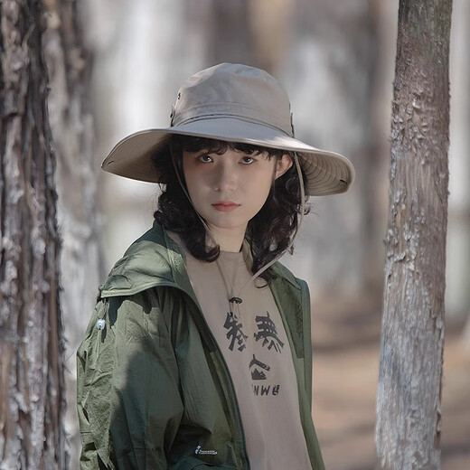 OUSEN Western Cowboy Hat Protection Soleil Fisherman Girl Girl Désser