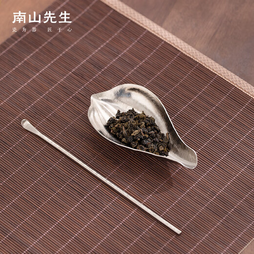 Mr. Nanshan Kung Fu tea set accessories Chinese style with teaspoon pure titanium tea set tea set tea ceremony accessories Hejian tea set Hejian tea set