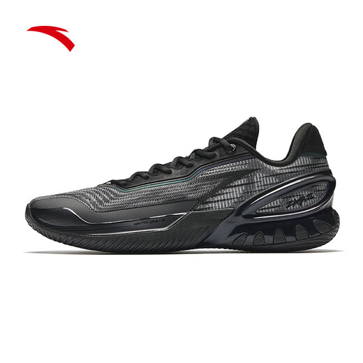 ANTA Instant 3 DiVincenzo Same Style丨Men's Basketball Shoes A-S PRO Technology Cushioning Breakthrough Low-top Sneakers Dark Knight-1 43 (Men's Size 9.5)