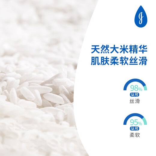 Johnson's milk shower gel, moisturizing, smooth and hydrating skin, baby and children's moisturizing, non-drying, cleansing shower gel, milk shower gel 1kg*1 bottle