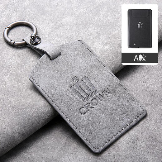 Suitable for 12/13/14 generation Toyota Crown Key Set Card Lu Fang Yangbapi Car Key Card Pack for men and women Premium Gift Box Packaging A-Olive Green + Lanyard