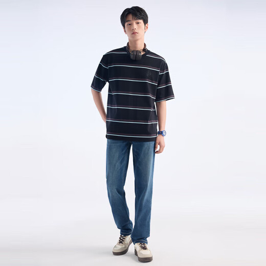 Jeans de pantalons masculins Juuuwang [Air Denim Ice Cool Style] Soucil cool, confortable et facile à se soucier du pantalon pour hommes