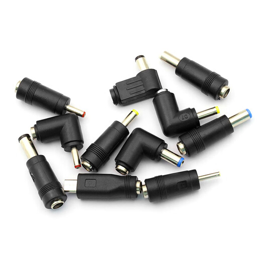 Dafuri DC power conversion plug adapter 5.5/2.1 female to male charger laptop adapter DC5.5x2.1 female to 3.5x1.35 power adapter