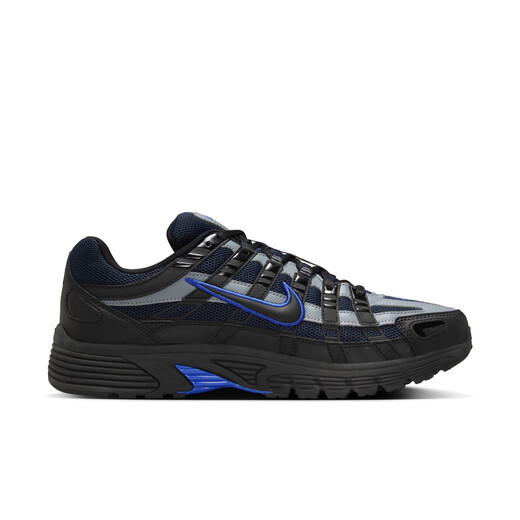 
Nike men's retro running shoes, airy sports shoes, autumn official NIKE P-6000 IF6199 002 black/black/obsidian/cold gray 42