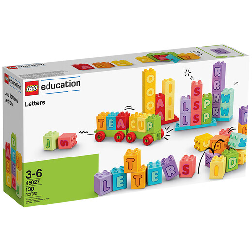LEGO (LEGO) Ausbildung 3-6 Jahre alt + Debao 45027 Brief Set Children's Early Early Education Toys und Home Dekoration Geschenke
