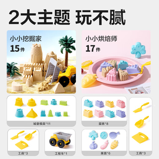 Deli 1 kg Yunrou Muquidad de arena Conjunto de arena Toyos de arcilla Mudón colorido jugando Sand Space Starry Sky Sand Storage Toolbox Birthday School de regalo de cumpleaños Tema de auto