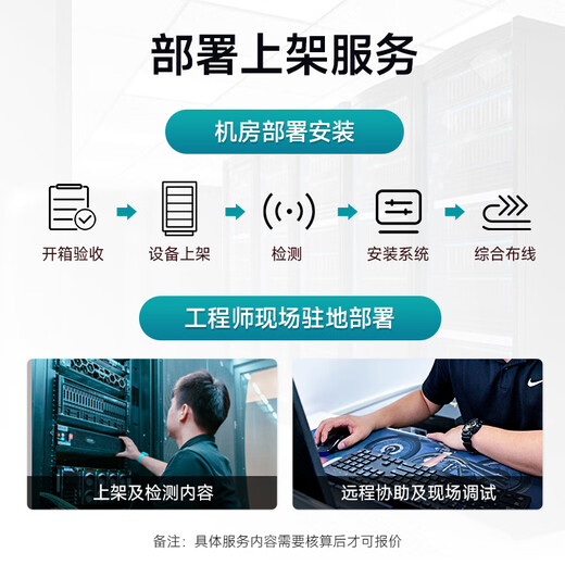 Yuannai Inspur Information DeepSeek All-in-One Local Deployment Server 1.5B/7B/14B/32B/70B/671B Fully-blooded version reasoning host Rack-mounted DeepSeek R1 Privatized Deployment R1-[14B solution deployment service]