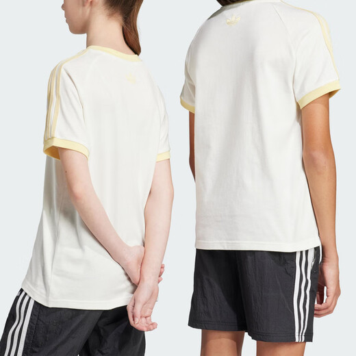 Adidas (adidas) Clover authentique grand modèle de mode pour enfants classique sports décontractés à manches courtes JZ9930 JZ9930 128 cm