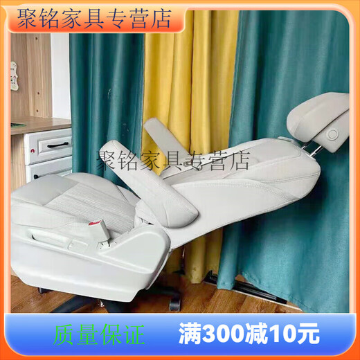 珠筠木业办公室椅子可躺懒人电脑椅皮椅DIY可躺舒适gl8汽车座椅家用改 653座椅 钢架底座