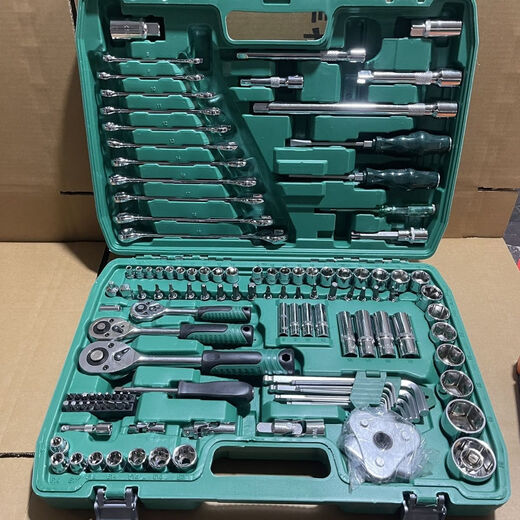 Star (SATA) Star's same style 150-piece auto repair tool set manual wrench combination tool auto repair tool repair 216-piece set 72-tooth auto repair grade replacement when worn out