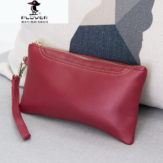 Plover Clutch para mujeres NUEVO 2025 Moda de cuero genuino Bolso de moda de moda