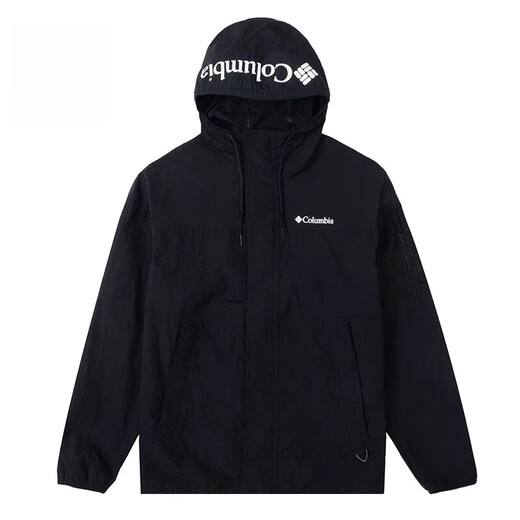 
Columbia 25 spring and summer new Columbia Columbia men's outdoor casual sports hooded cardigan jacket WE4839 011 black S_170_92A