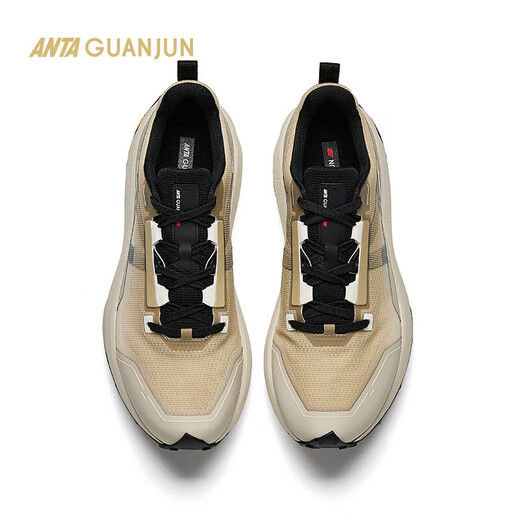 ANTA Champion Outdoor Pathfinding Lin Xiaoqi's Same Style丨Sneakers Hiking Shoes Men's and Women's Training Shoes 112526605A Men's Ivory White/Dune Gray/Green Smoke Gray-2 40