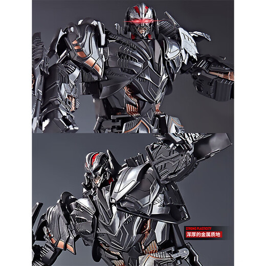 Die Säule des Sky Legiertenspielzeugs Spielzeug-Kinder-Jungen-Transformation Car Roboter Kindertag Geschenk King Kong Model Figur Flugzeug Megatron [Alloy-Version] -33 cm Kindertag Geschenk King Kong Modell 61