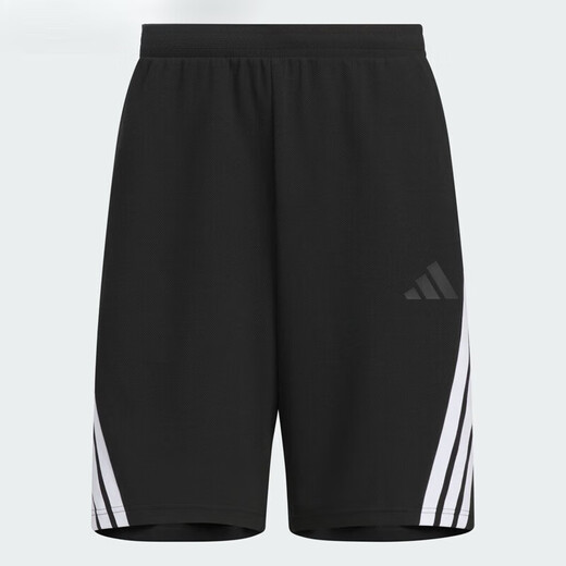 阿迪达斯 （adidas）短裤男裤夏季新款五分裤跑步健身裤子训练透气休闲裤运动裤 KC3897/黑色 S