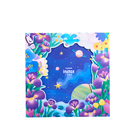 Fuji instax mini12 instant imaging camera Flower and Her Gift Box Set Iris Knight (Iris Purple Gift Box)