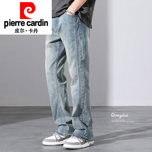 Pierre Cardin American Jeans Micro-Flare Summer High Street Retro Street Versión estrecha Retro