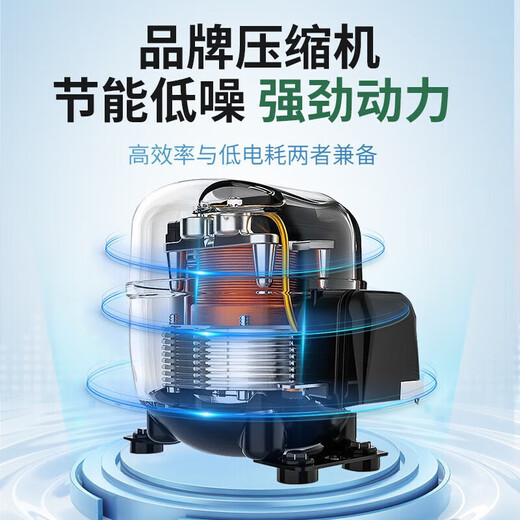 Yangzi Freezer Commercial Ice Cream Display Cabinet Horizontal Commercial Réfrigérateur Réfrigérateur Freinez Supermarket Fresh Cabinet Grand Capacité Freiner Arc Glass 1000680830MM6D Copper Tube Contrôle de température intelligente 2025 Nouveau mise à niveau