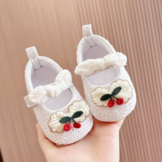 G.Duckids2025 Little Yellow Duck Frühling und Sommer Neue Prinzessinschuhe Weiche Sohle 0-1 Jahre alte Babyschuhe Kinderkinderkinder nicht Kleinkinder ohne Pink (Snowflake Shoes-Wanwanjie). 13 cm innere Länge [vorgeschlagener Dezember-18. Dezember