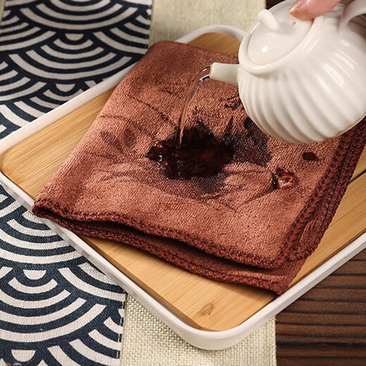 Haushaltslappen Teer Handtuch Tee Tuch Tee Set Tee Handtuch Tee Tisch Tee Tee Tischtuch Tuch Rag absorbierende 1 Stück verdickte 1 Stück