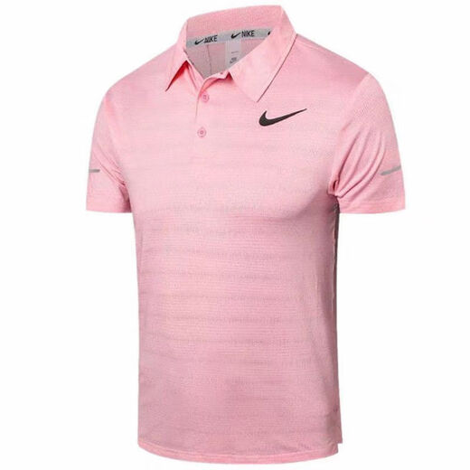NBA VIBE-NIKE速干弹力上衣夏季男士高尔夫t恤运动翻领透气短袖POLO衫休闲 耐克-枣红色 902网眼速干 XL 耐克-XL 推荐150-165斤