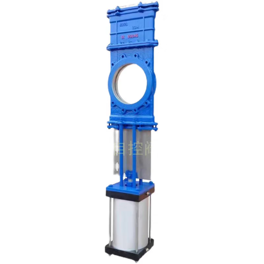 
Hunting pneumatic penetrating plate valve SCZ673H-10C wear-resistant pulp penetrating long plate knife gate valve slurry Wenzhou factory non-original price reserved deposit