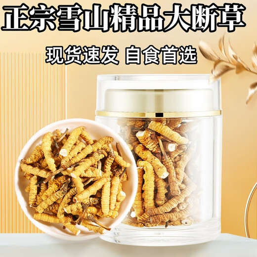 冬虫夏草高海拔虫草断草正品滋补20克送2克自用正宗家庭装 西藏那曲精品大断草买20克送2克