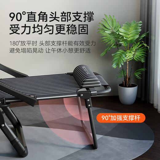 Okeefe pliage lit pont de pont de bureau de bureau pause simple lit simple mijane casse chaise de lit de lit pliant lit pliant lit épaissis de coton