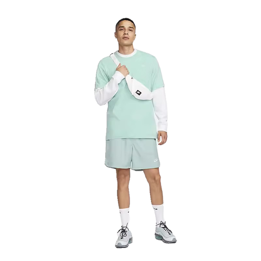 耐克（NIKE）男子夏季运动跑步休闲扎染做旧纯棉短袖T恤 FD1283-410 FD1283-010 M