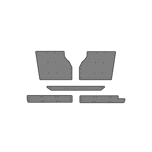 23-24 Buick GL8 Mesh à résidence insective Protection du réservoir d'eau en acier inoxydable Couverture de poussière en acier inoxydable Anti-Cats et moustiques Avant-Centre avant 23 Modèles 653T Mesh en acier inoxydable noir (assemblé et installé