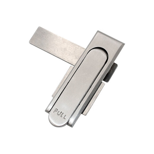 Yuezhou Ausrüstungsschrank Schloss Verteilungskasten Tür Schloss MS717 Distributionskabinett Tür Mechanischer Schloss MS603 Feuerschrank Sprungschloss MS717-1 Straight Leder Pad/Aluminiumlegierung Schwarz
