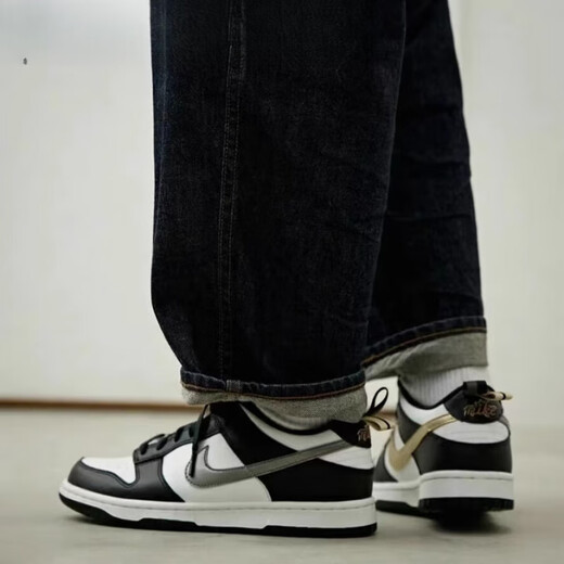 Nike (Nike) Dunk Low S Black and White Little Panda Women's Low Top Sports y zapatillas informales DH9764-001 Little Panda DH9764-001 (lugar) 35.5
