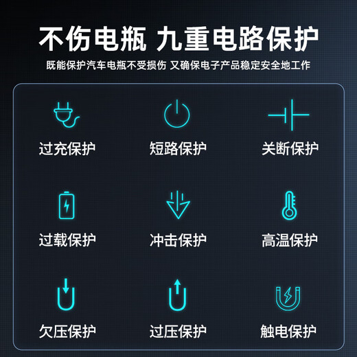 Newman pure sine wave inverter 12V to 220V power outlet cigarette lighter plug converter 200W