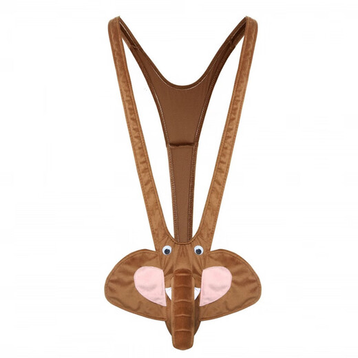 Misterio para hombres sexo interior ropa interior para hombres pantalones cortos de ropa interior para hombres fiestas de disfraz de halloween disfraz de sexo divertido tanga elefante