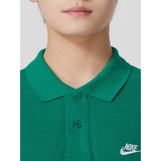 Nike (Nike) T-Shirt Herrenkleidung 2025 Sommer Neue Sportbekleidung atmungsaktive lockere hautfreundliche laufende Casual Tennis Polo-Hemd kurzärmelig FN3895-365/Green/Show Fotos für die Rückkehr von 5 m (170/88a)