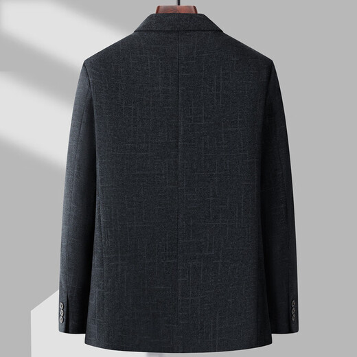 Bolomido Luxury International High-end Brand 2025 Spring and Autumn New Suit Men's Jacket Suit Top Men's Fit Casual 538-392 Black Gray Luxury Gift Box M 170 Recommendation - 115 Jin Jin equals 0.5 kg Luxury Gift Box