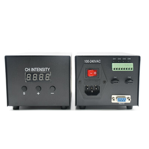 Maixin industrial camera LED light source brightness regulator 24V analog digital four-channel machine vision 4-channel digital control DPA-120W