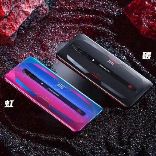 中兴（ZTE）6/ 6pro/6spro 5G游戏手机高通骁龙888 165hz刷新率 红魔6拆封赛博霓虹 12128