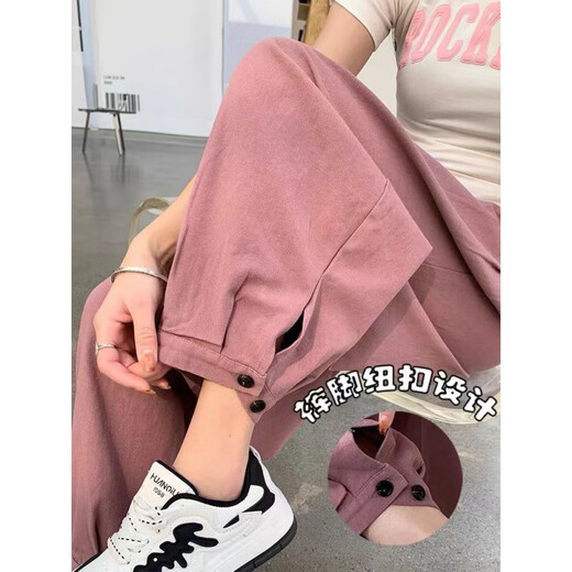 Fhhuabd Fette Schwester große Eis Silk-Sporthose für Frauen Sommer dünn zerschmettert lässige Harun kleine Füße Füße, die neun-knusprige Bloomer bedecken 702# schwarz (High-End-gute Qualität) 4xl Empfohlen 195-225jin [Jin gleich 0,5 kg]