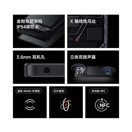 Xiaomi (MI) Redmi Redmi Note13pro National Subvention Snapdragon 7s Nouveau 200 millions de pixels deuxième génération 1,5k Écran de surbrillance Midnight Black 8 Go + 256 Go [Standard officiel]
