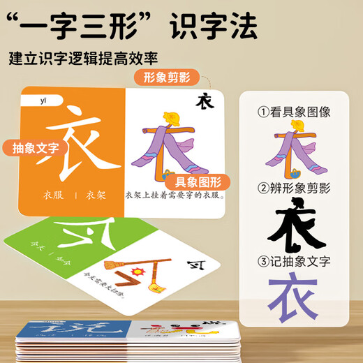 MILI MONE MINDERGARTEN RÉSUMÉ ARMORTACE Modèle Pictogram Pictogram Literacy Carte 600 Word Flash Card de Puzzle Visualisation des enfants et reconnaître l'expression des mots Pictogram Literacy 200 Word [Boîte verte]