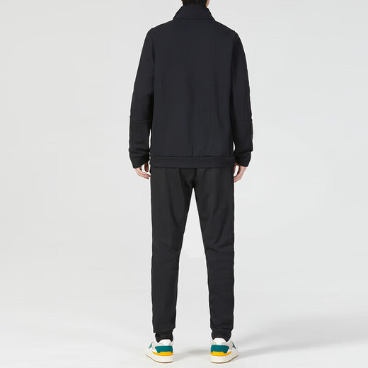阿迪达斯 （adidas）男子秋冬运动套装 健身训练舒适透气立领夹克外套跑步休闲长裤 H12217+GK9226 2XL