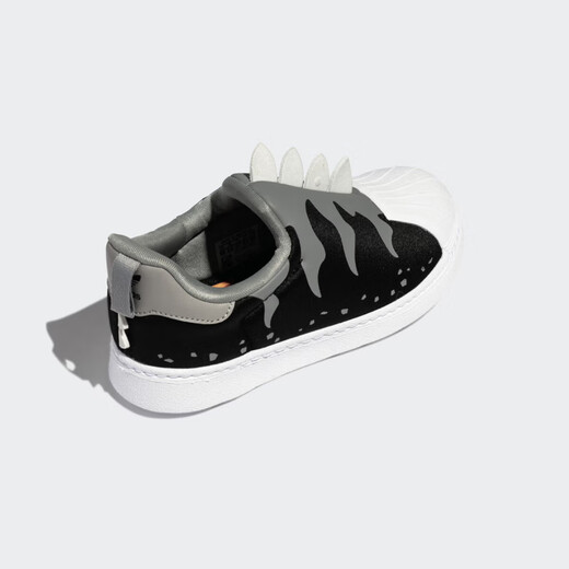 阿迪达斯（adidas）三叶草运动童鞋SUPERSTAR 360 贝壳头运动板鞋GX3271 黑色 26