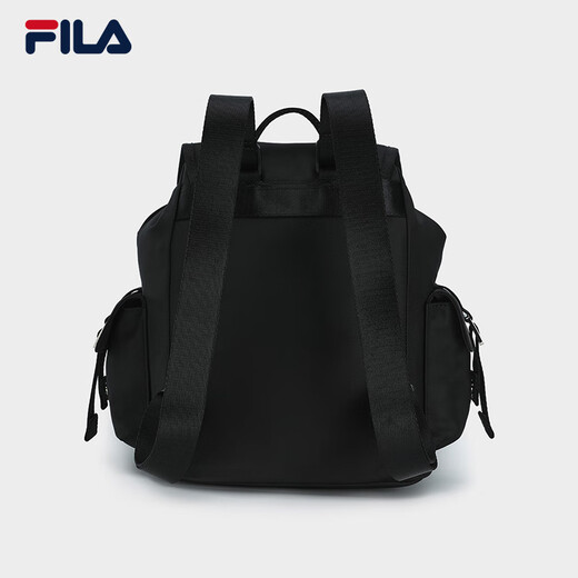 Fila Fila Rucksack Damensasche [Begleitbeutel] Rucksack mehrfacher Antibakterielles Innen -Rucksack großer Kapazitäts -Rucksack, Schwarz - BK XS